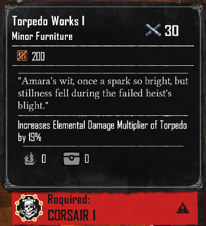 Torpedo Works I (Required:Corsair 1)